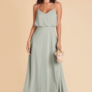 Elegant Sage Green Maxi Dress